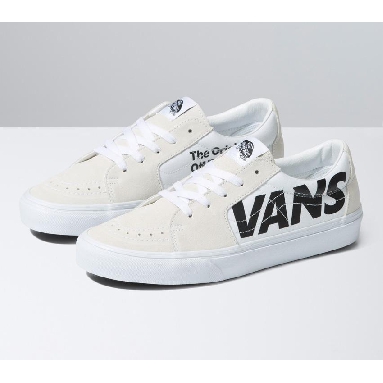 Vans Sk8-Low Mens Womens - Hi-Def White/Black VN0A4BVNYB2 Shoes