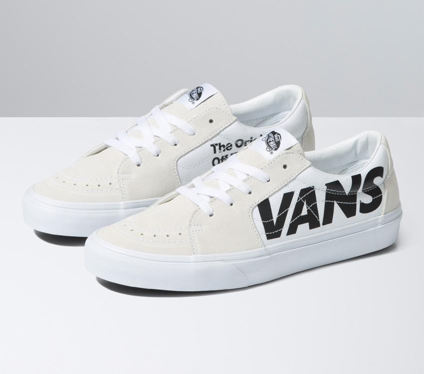 Vans Sk8-Low Mens Womens - Hi-Def White/Black VN0A4BVNYB2 Shoes