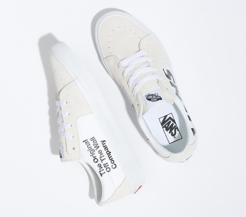 Vans Sk8-Low Mens Womens - Hi-Def White/Black VN0A4BVNYB2 Shoes