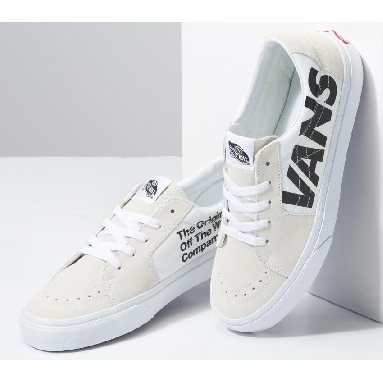 Vans Sk8-Low Mens Womens - Hi-Def White/Black VN0A4BVNYB2 Shoes