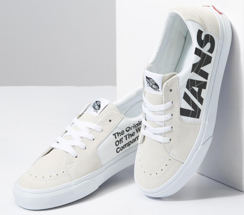 Vans Sk8-Low Mens Womens - Hi-Def White/Black VN0A4BVNYB2 Shoes