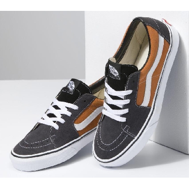 Vans Sk8-Low Mens Womens - Charcoal/Khaki VN0A5KXDALQ Shoes