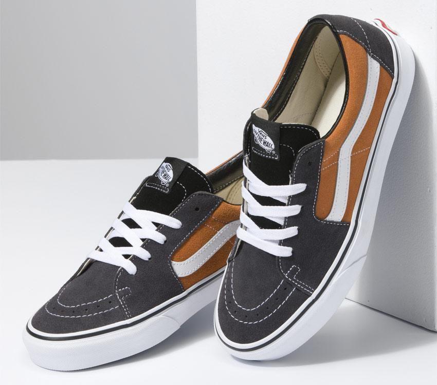 Vans Sk8-Low Mens Womens - Charcoal/Khaki VN0A5KXDALQ Shoes