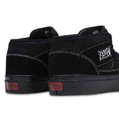 Vans Anaheim Factory Half Cab 33 Dx Mens Womens - Anaheim Factory OG Croc Emboss Black/Black VN0A5KX6BKA Shoes