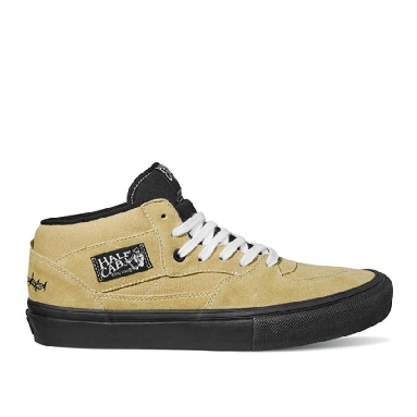 Vans Elijah Berle Skate Half Cab Mens Womens - Elijah Berle Khaki/Black VN0A5FCDZF5 Shoes