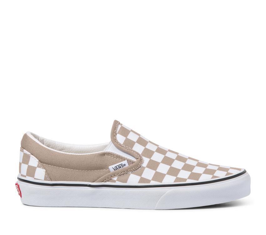 Vans Classic Slip-On Checkerboard Mens Womens - Etherea/True White VN000XG8AZT Shoes