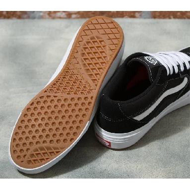 Vans Style 114 Mens Womens - Black/White VN0A4BXLBA2 Shoes