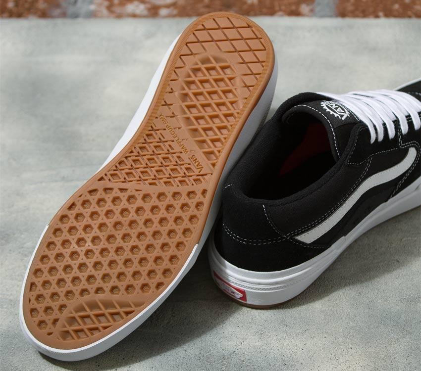 Vans Style 114 Mens Womens - Black/White VN0A4BXLBA2 Shoes