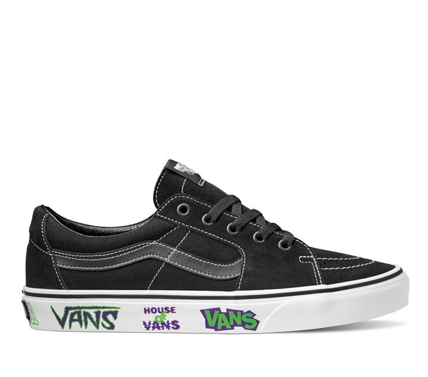 Vans Sk8-Low Live At Hov Mens Womens - Live At Hov Black/White VN0A5KXDMCG Shoes