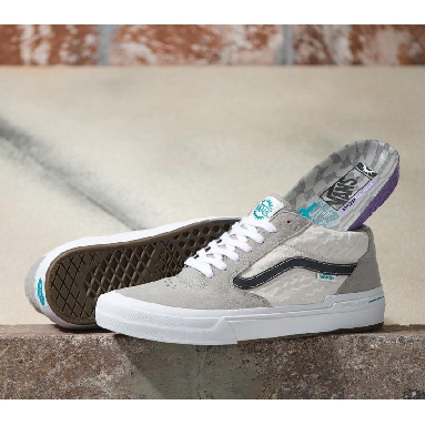 Vans Kevin Peraza Style 114 Mens Womens - Peraza Grey/White VN0A4BXL1XM Shoes