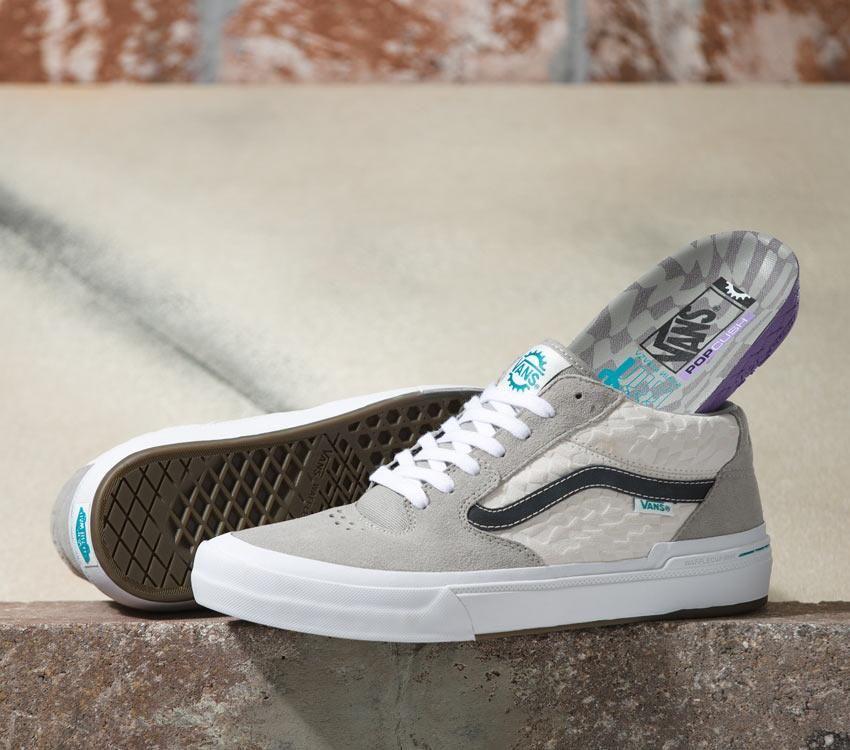 Vans Kevin Peraza Style 114 Mens Womens - Peraza Grey/White VN0A4BXL1XM Shoes