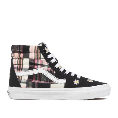 Vans Sk8-Hi Floral Plaid Mens Womens - Floral Plaid Patchwork VN0A7Q5NUUW Shoes