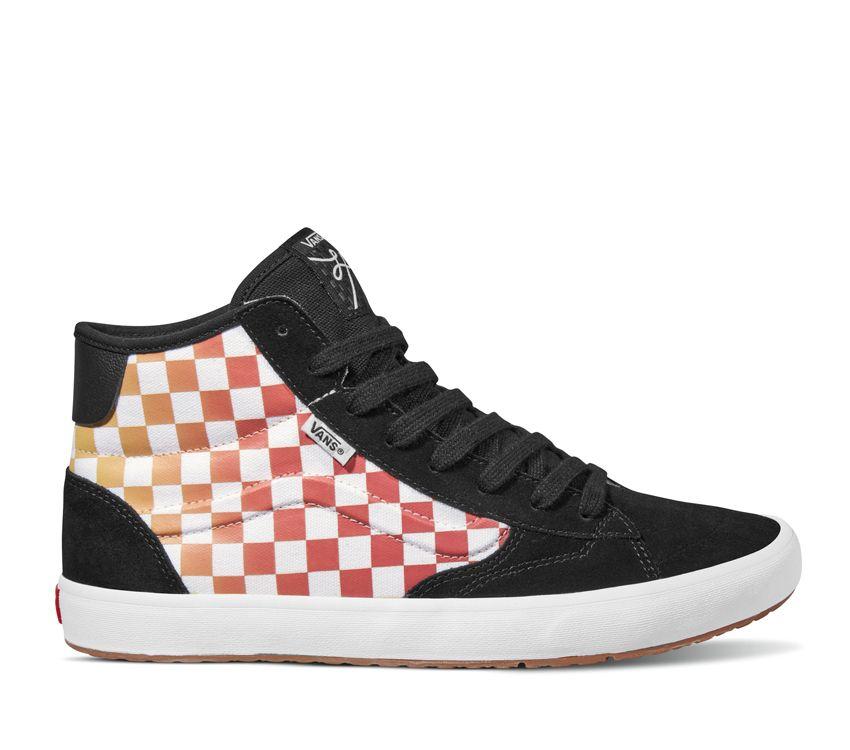 Vans The Lizzie Mens Womens - Checkerboard Black/Multi VN0A4BX1BML Shoes