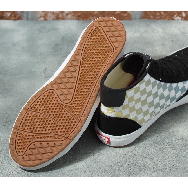 Vans The Lizzie Mens Womens - Checkerboard Black/Multi VN0A4BX1BML Shoes