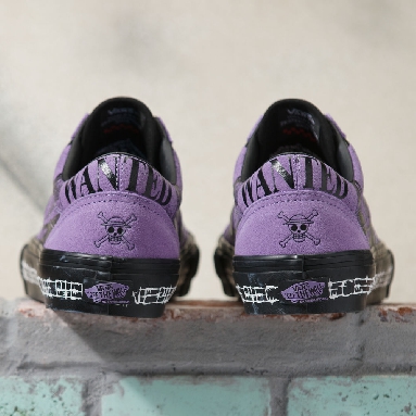 Vans x One Piece Skate Old Skool Mens Womens - ONE PIECE WANTED NICO ROBIN PURPLE VN0A5FCBPRP Shoes