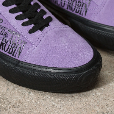 Vans x One Piece Skate Old Skool Mens Womens - ONE PIECE WANTED NICO ROBIN PURPLE VN0A5FCBPRP Shoes