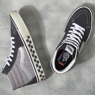 Vans x One Piece Skate SK8-Hi Mens Womens - TRANSLUCENT RUBBER GREY VN0A5FCCGRY Shoes