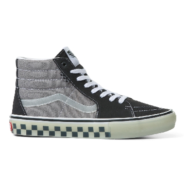 Vans x One Piece Skate SK8-Hi Mens Womens - TRANSLUCENT RUBBER GREY VN0A5FCCGRY Shoes