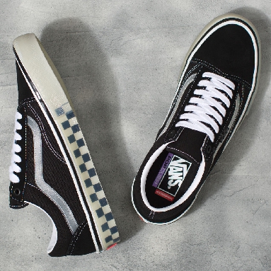 Vans x One Piece Skate Old Skool Mens Womens - TRANSLUCENT RUBBER BLACK/CLEAR VN0A5FCBBCQ Shoes