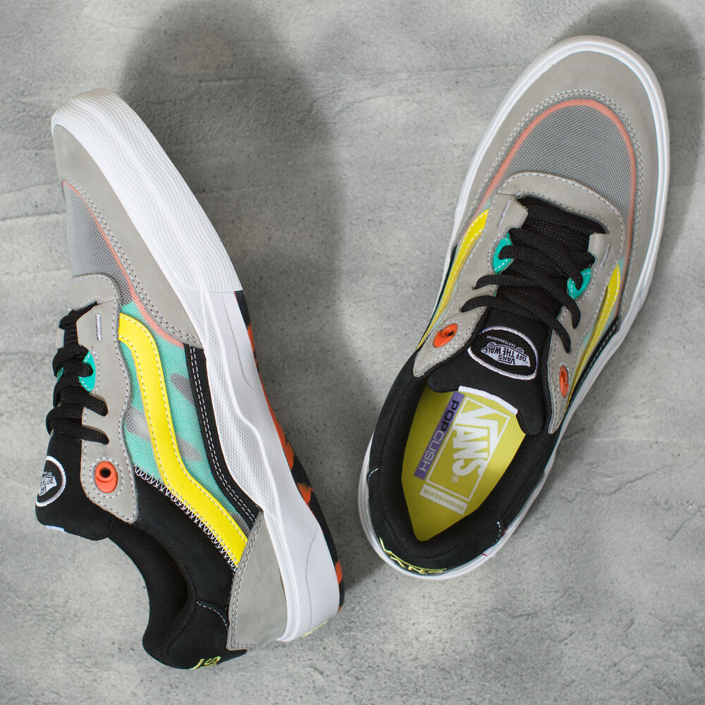 Vans Wayvee Mens Womens - (LUCID) GRAY/BLAZING YELLOW VN0A5JIAAPV Shoes