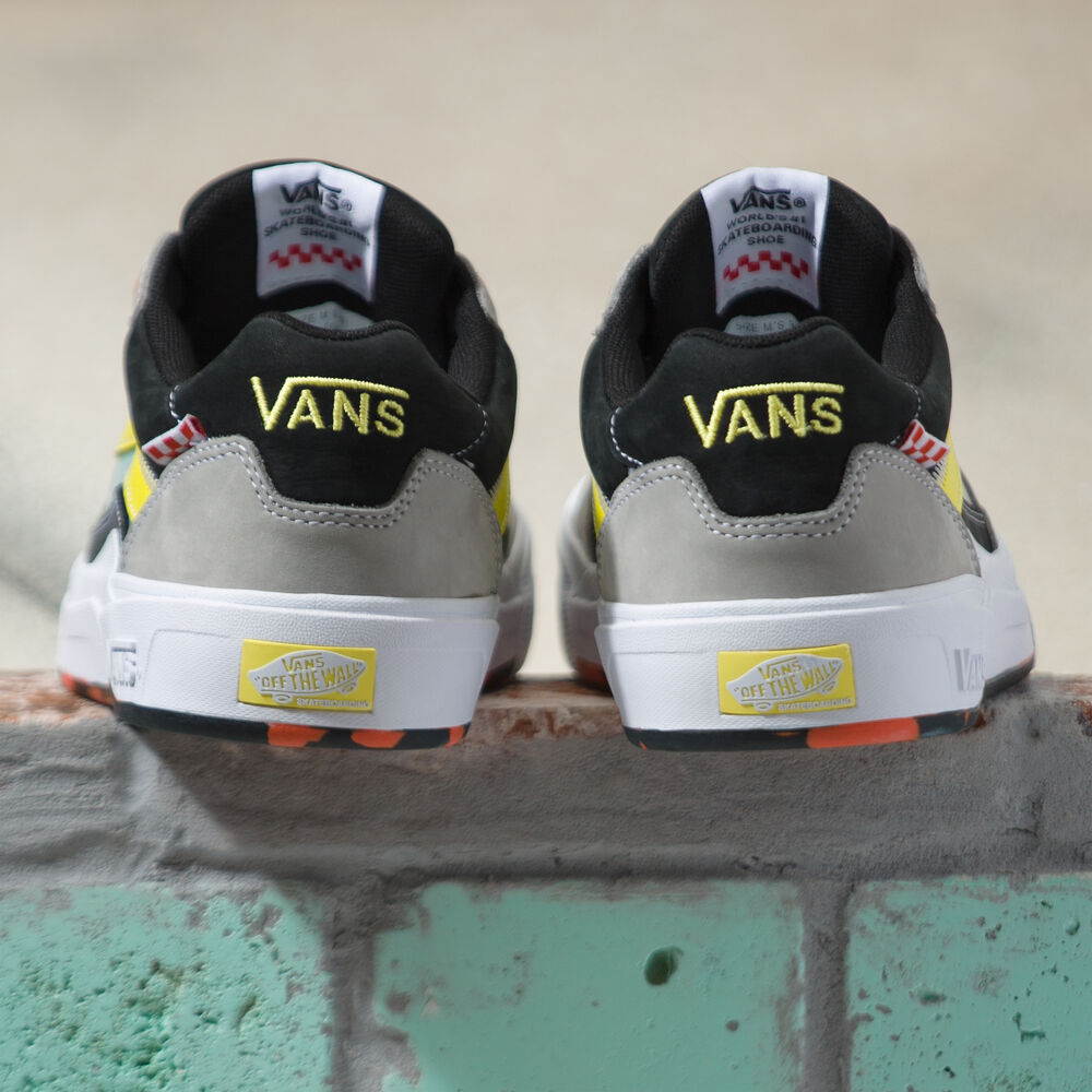 Vans Wayvee Mens Womens - (LUCID) GRAY/BLAZING YELLOW VN0A5JIAAPV Shoes