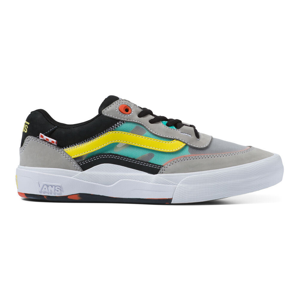 Vans Wayvee Mens Womens - (LUCID) GRAY/BLAZING YELLOW VN0A5JIAAPV Shoes