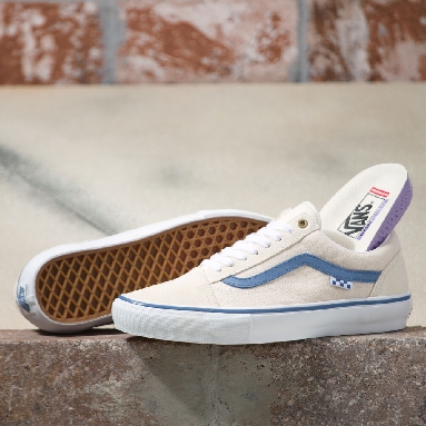 Vans x One Piece Skate Old Skool Mens Womens - RAW CANVAS CLASSIC WHITE VN0A5FCBACV Shoes