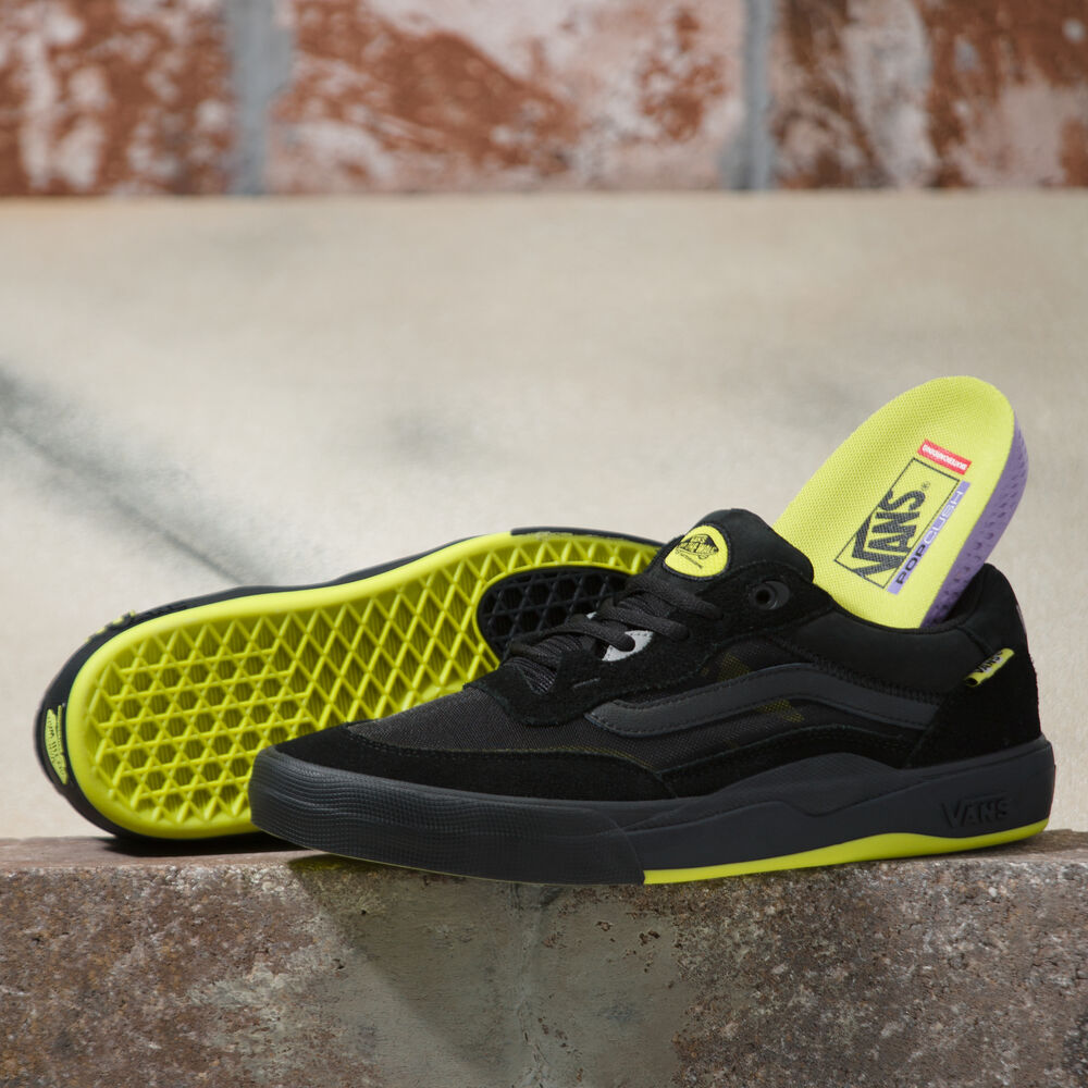 Vans Wayvee Mens Womens - BLACK/SULPHUR VN0A5JIA8YY Shoes