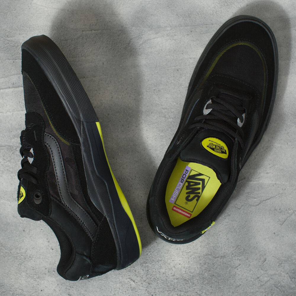 Vans Wayvee Mens Womens - BLACK/SULPHUR VN0A5JIA8YY Shoes