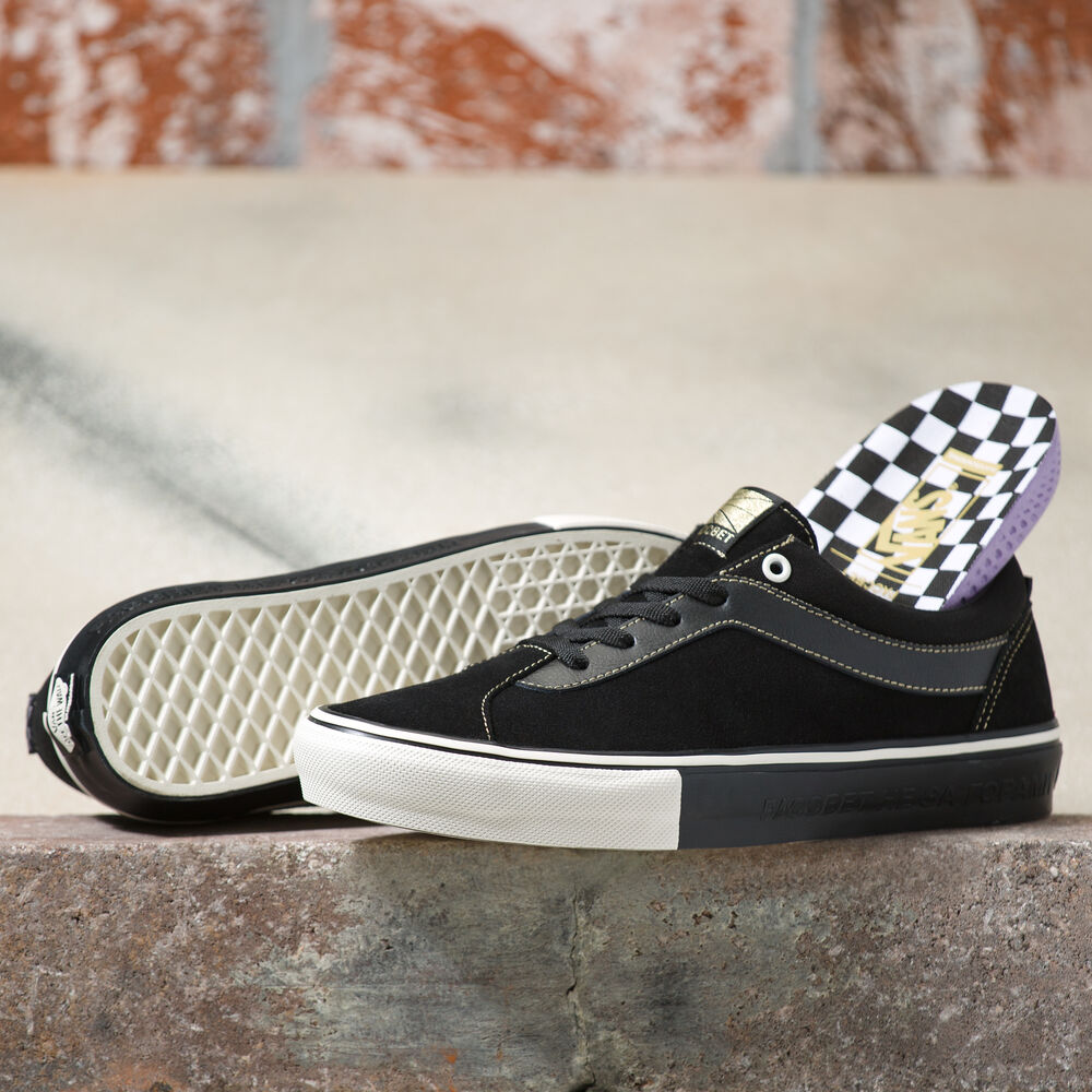 Vans Rassvet Skate Bold Mens Womens - (RASSVET) BLACK VN0A5JIK9CN Shoes