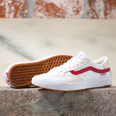 Vans Sport VTG Berle Mens Womens - (SPORT VTG) RED/MARSHMALLOW VN0A5JIJ9BJ Shoes