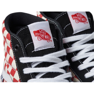 Vans Skate Grosso Sk8-Hi Reissue Mens Womens - GROSSO 84 BLK/RED CHECK VN0A5KYR428 Shoes