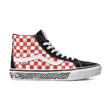 Vans Skate Grosso Sk8-Hi Reissue Mens Womens - GROSSO 84 BLK/RED CHECK VN0A5KYR428 Shoes