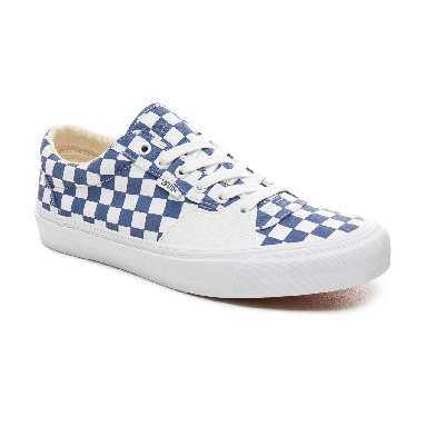 Vans Checkerboard Style 205 Classic Mens Womens - (Checkerboard) True Navy/True White VN0A3DPTUR4 Shoes