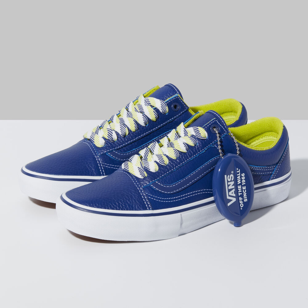 Vans x QuarterSnacks Old Skool Pro LTD Mens Womens - QUARTERSNACKS ROYAL VN0A4VCE2YN Shoes