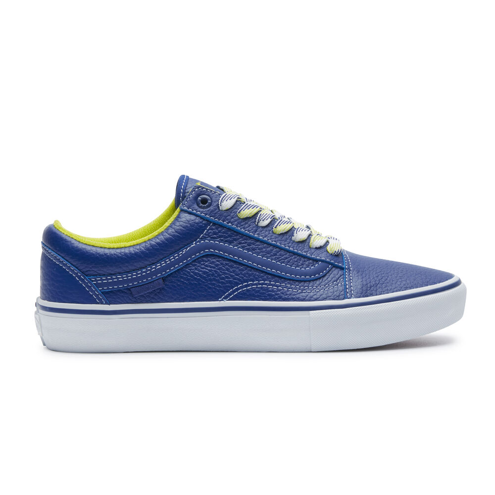 Vans x QuarterSnacks Old Skool Pro LTD Mens Womens - QUARTERSNACKS ROYAL VN0A4VCE2YN Shoes