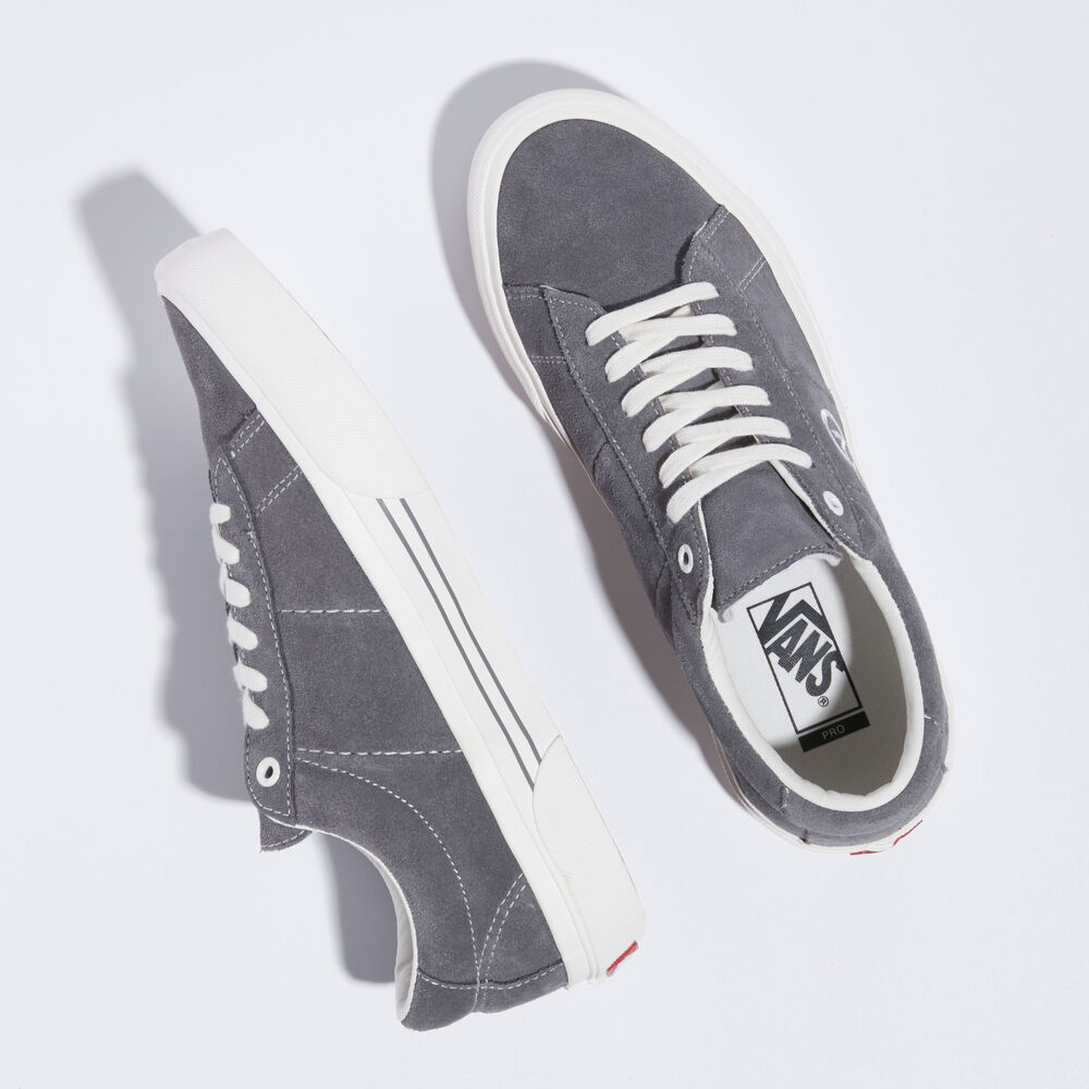 Vans Saddle Sid Pro Mens Womens - PEWTER/MARSHMALLOW VN0A4BTBGX8 Shoes