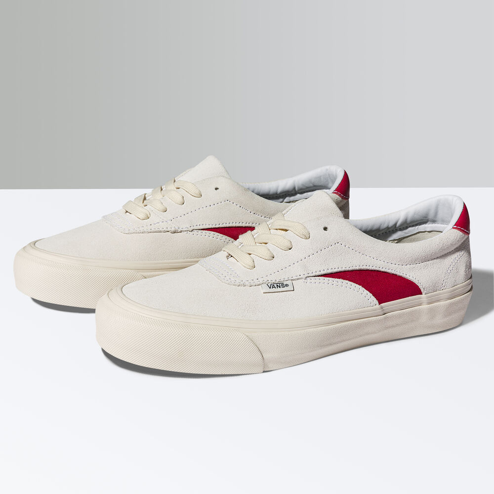 Vans Staple UA Acer NI SP Mens Womens - VINTAGE SPORT WHITE/CHILI PEPPER VN0A4UWY9QK Shoes