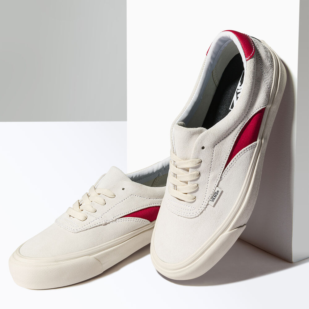 Vans Staple UA Acer NI SP Mens Womens - VINTAGE SPORT WHITE/CHILI PEPPER VN0A4UWY9QK Shoes