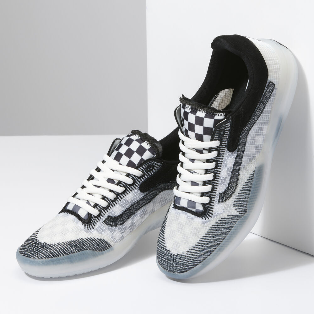 Vans UltimateWaffle EXP Mens Womens - CHECKERS WHITE/BLACK VN0007NJYB2 Shoes