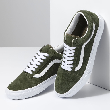 Vans Suede Old Skool Mens Womens - PIG SUEDE GRAPE LEAF VN0A4BW250K Shoes