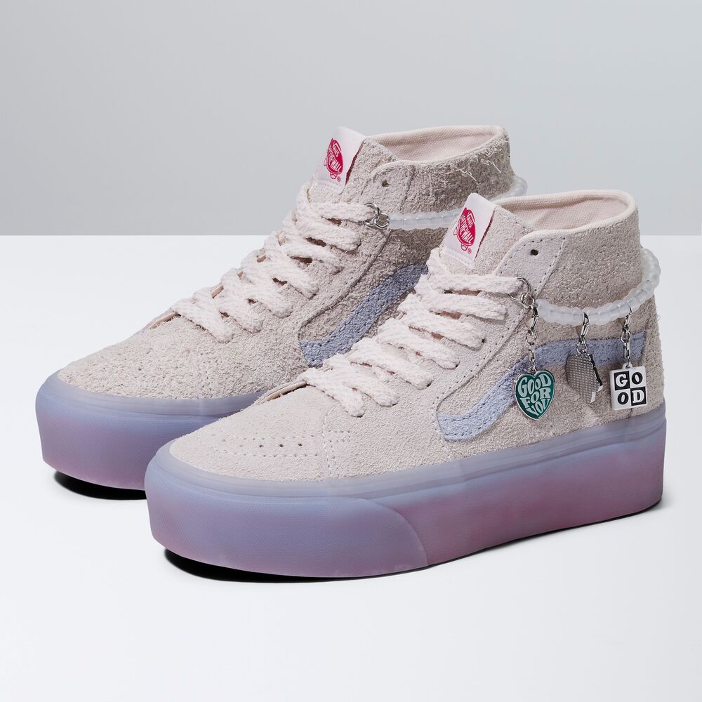 Vans x Ireneisgood SK8-Hi Tapered Stackform Mens Womens - IRENEISGOOD MULTI VN0A7Q5PBMB Shoes