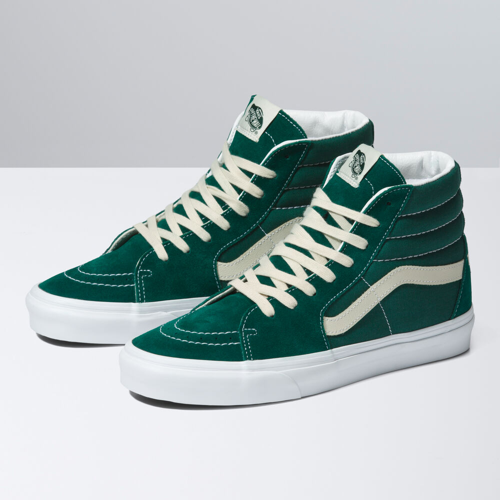 Vans Team Wellness SK8-Hi Mens Womens - TEAM WELLNESS GREEN/TRUE WHITE VN0A4BVTBGN Shoes