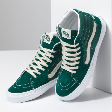 Vans Team Wellness SK8-Hi Mens Womens - TEAM WELLNESS GREEN/TRUE WHITE VN0A4BVTBGN Shoes