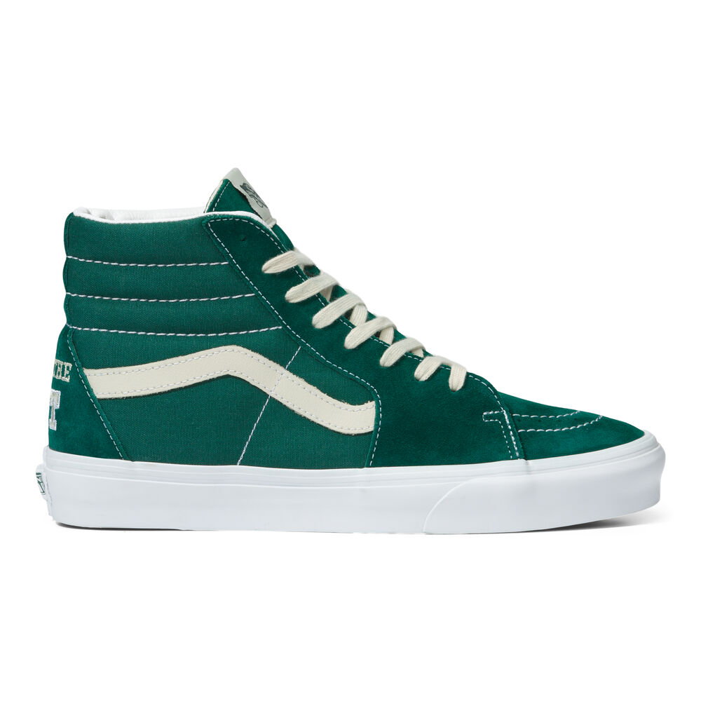 Vans Team Wellness SK8-Hi Mens Womens - TEAM WELLNESS GREEN/TRUE WHITE VN0A4BVTBGN Shoes