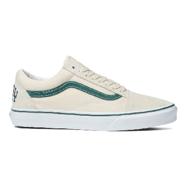 Vans Suede Old Skool Mens Womens - TEAM WELLNESS BONE WHITE VN0A4BW2BWQ Shoes