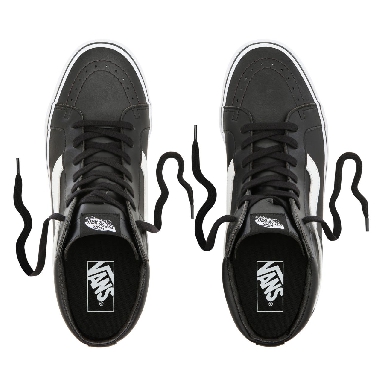 Vans Classic Tumble SK8-Hi Reissue Classic Mens Womens - Black/True White VA2XSBNQR Shoes