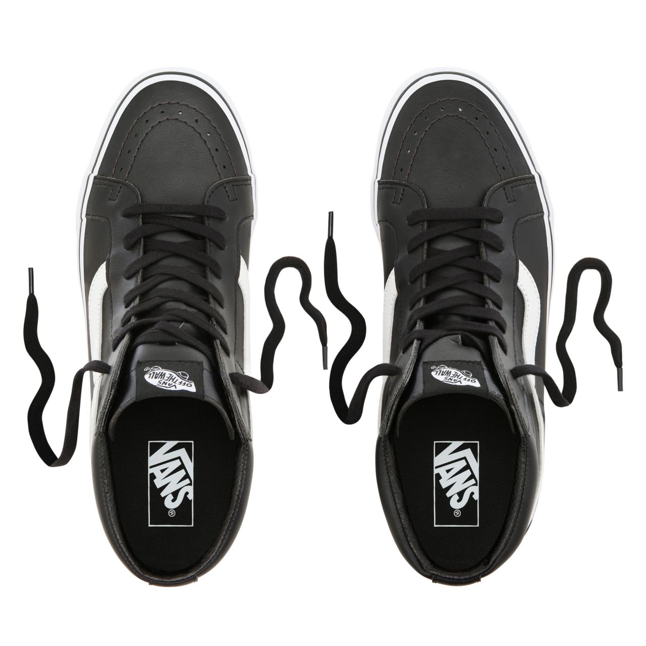 Vans Classic Tumble SK8-Hi Reissue Classic Mens Womens - Black/True White VA2XSBNQR Shoes