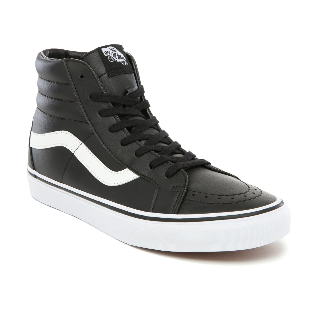 Vans Classic Tumble SK8-Hi Reissue Classic Mens Womens - Black/True White VA2XSBNQR Shoes