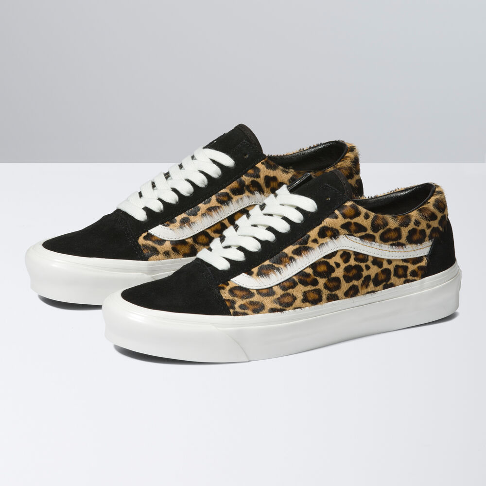 Vans Anaheim Factory Old Skool 36 DX Mens Womens - JUNGLE CLASH LEOPARD VN0A4BW3LPR Shoes